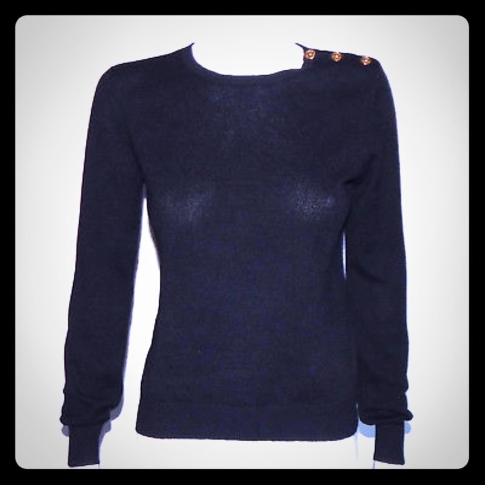 Lauren Ralph Lauren Black Cashmere Sweater